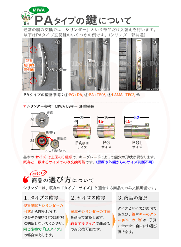 [2ロックセット] マルティロック シリンダー MIWA LIXタイプ + PAタイプ 扉厚36-45mm キー3本付【MUL-T-LOCK  MTL-LIX MTL-LA0 MIWA】【2個同一キー】【特殊ディンプルキー】