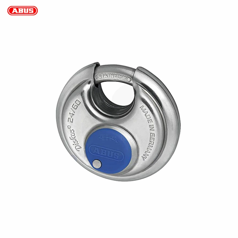 ABUS 南京錠 Diskus ディスカス 24IB/60 キー3本付 鍵穴カバー付 ピンシリンダー式【アバス パドロック】
