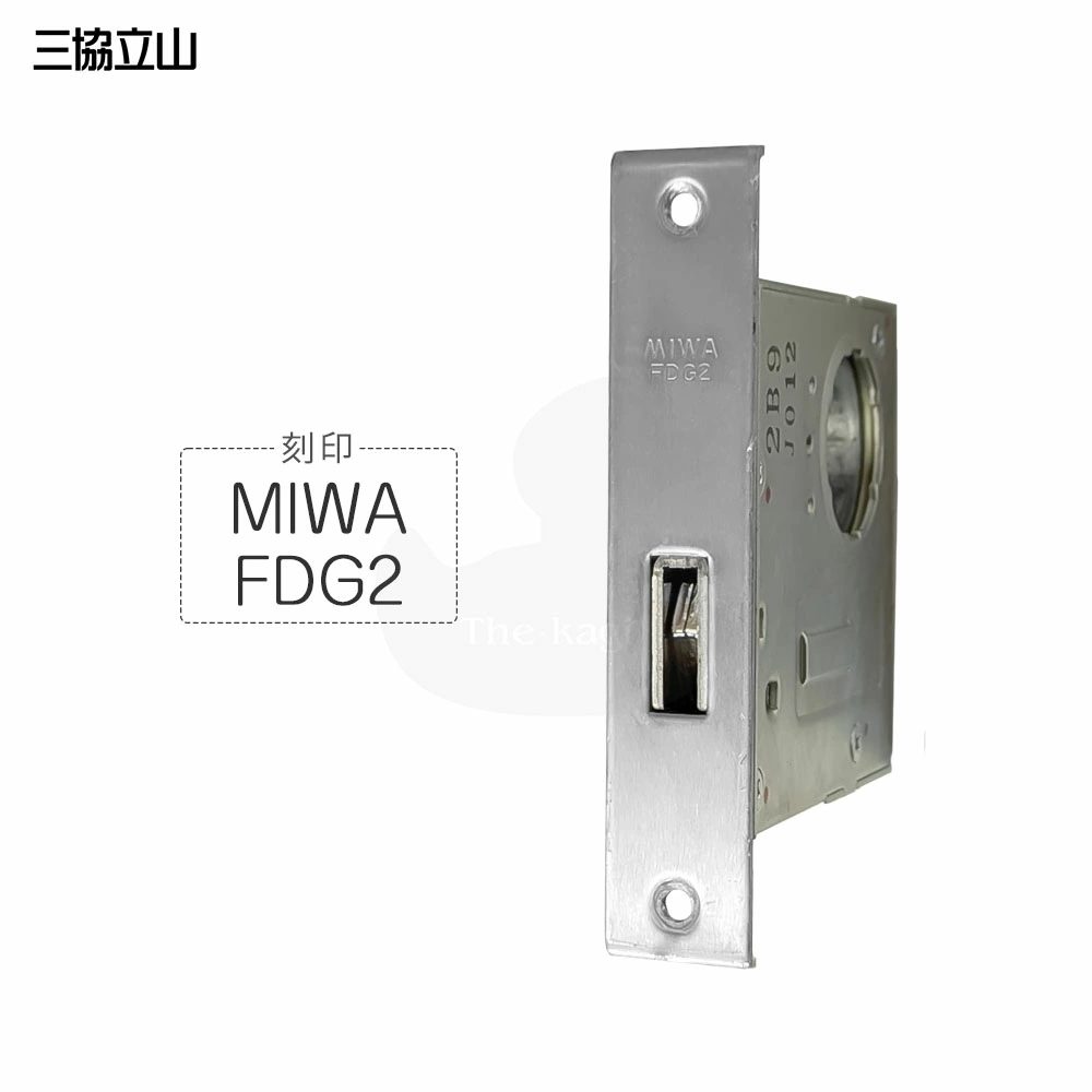 三協アルミ 錠ケース MIWA FDG2 本締り鎌錠用 バックセット64mm 左右兼用【FANOVA ファノーバ 手動錠 PSタイプ】【本締り錠ｹｰｽ WD9706-00 BS64】