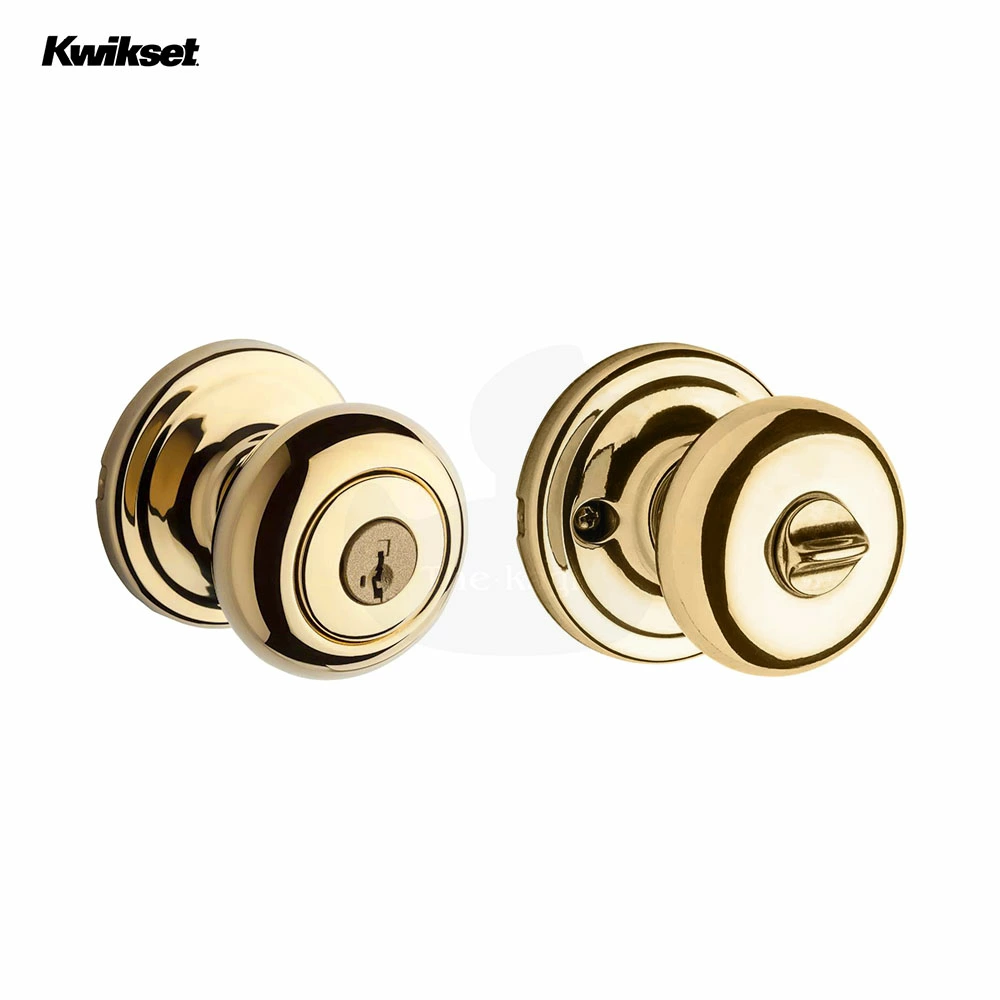 Kwikset ノブセット 740 H ハンコック 扉厚35-44mm BS60/70mm 鍵式間仕切り錠仕様 左右勝手兼用【クイックセット メンテナンス 部品】【TITAN 互換品】