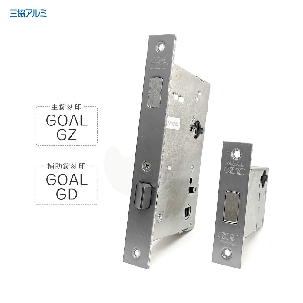 立山アルミ 錠ケース GOAL GZ + GD レバーハンドルADタイプ用 左右兼用【EVERIVA エブリバ LEOAL レオールDX】【PKD8505-01 NA】