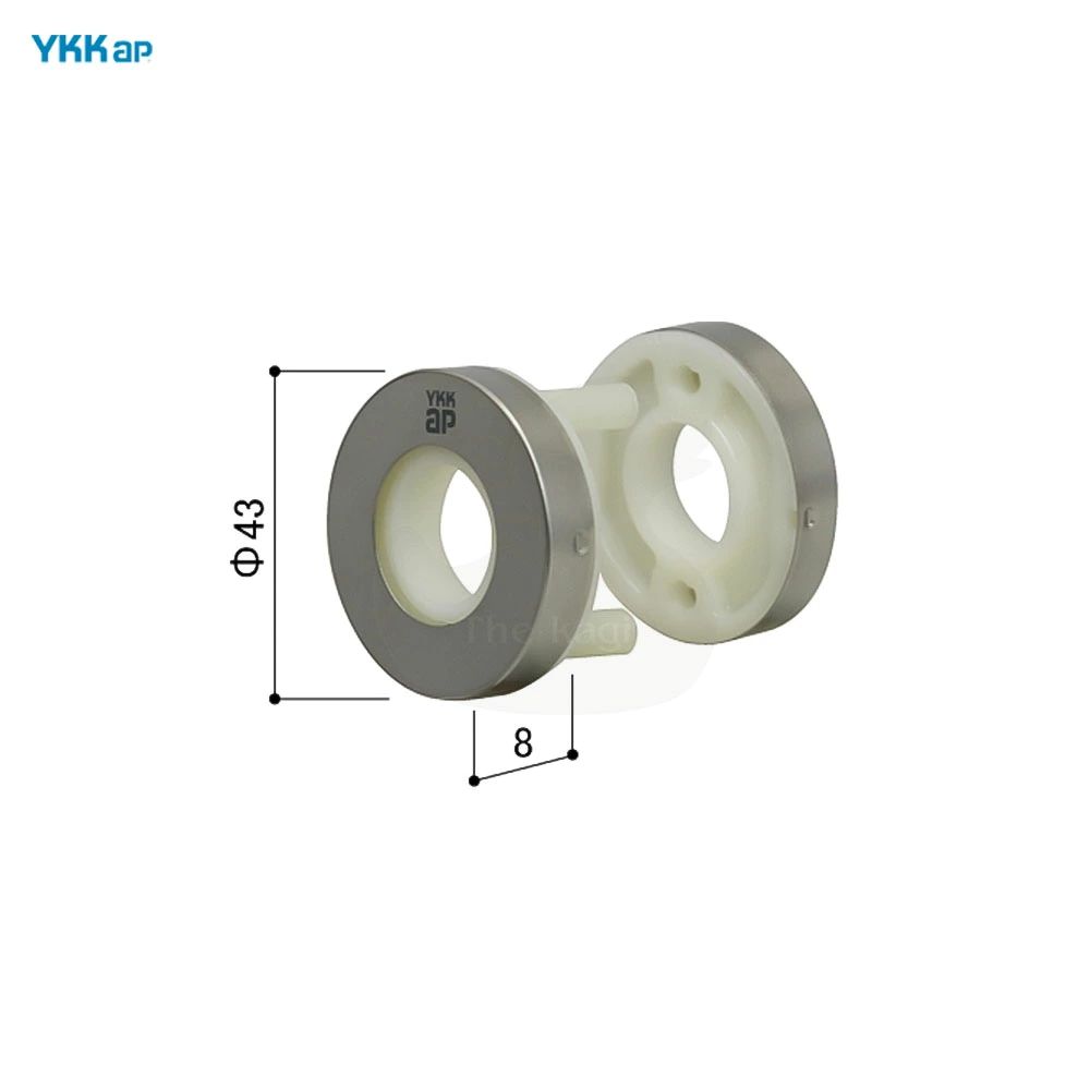 YKK レバーハンドル用 丸座 MIWA 交換 取替え【YKKap 勝手口ドア・キアロＤ４仕様(フラッシュドア) 台座】【美和ロック】