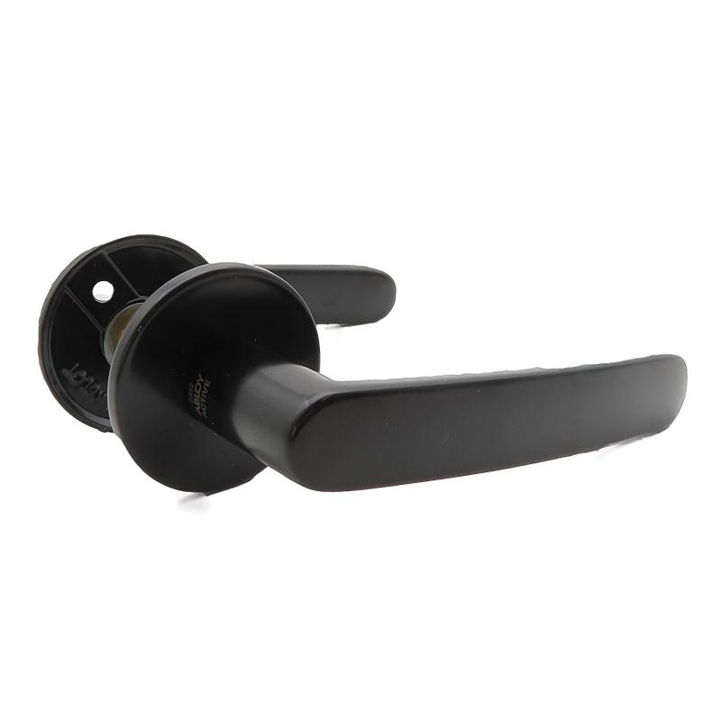 ABLOY レバーハンドル Forum 4 BK ブラック色 角芯棒□型/1辺8mm DT60 左右兼用【アッサ アブロイ FORUM4】