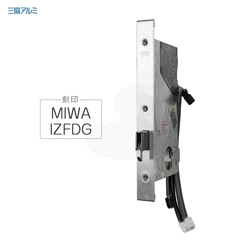 三協アルミ 錠ケース MIWA IZFDG(新仕様) バックセット64mm 左右勝手兼用 玄関 FANOVA ファノーバ eエントリー ACタイプ モーター錠上部用 新仕様(2023/4以降) WF0819 BS64【三協 立山】