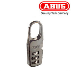 ABUS 152/BLACK ナンバー可変 南京錠 ダイヤル式 3桁 暗証番号