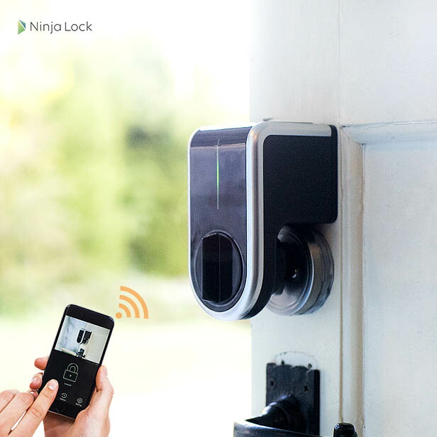 Linough スマートロック  NinjaLock2 電動サムターン【ライナフ ニンジャロック2 NL02本体】【Android・iOS対応 Bluetooth接続(Wi-fi非対応)】