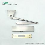 MIWA ドアクローザー M612PS パラレル型 ストップ付き【シルバー色